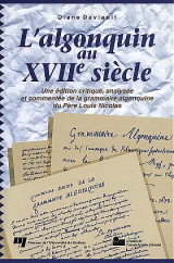 L' Algonquin au XVII<sup>e</sup> siècle