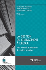 La gestion du changement à l'école