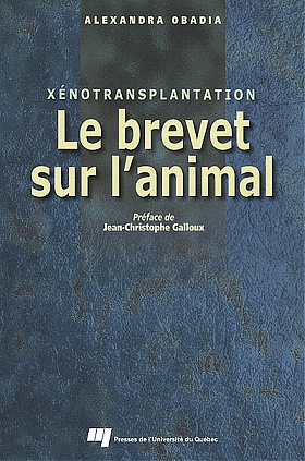 Le brevet sur l'animal